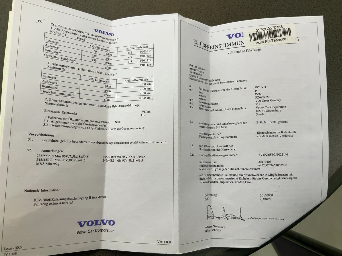 Volvo V90 d'occasion