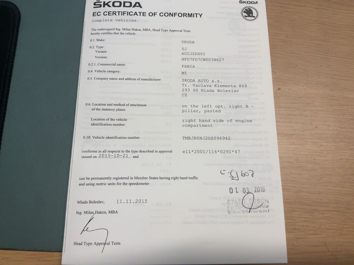 Skoda Fabia d'occasion
