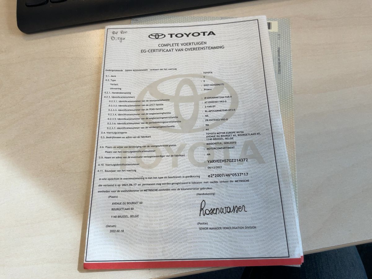 Toyota ProAce d'occasion