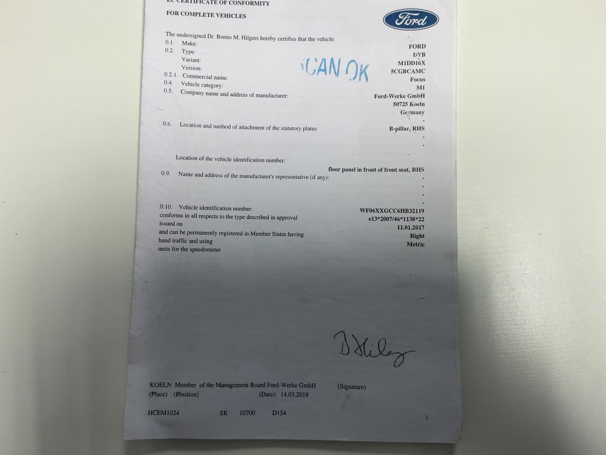 Ford Focus d'occasion