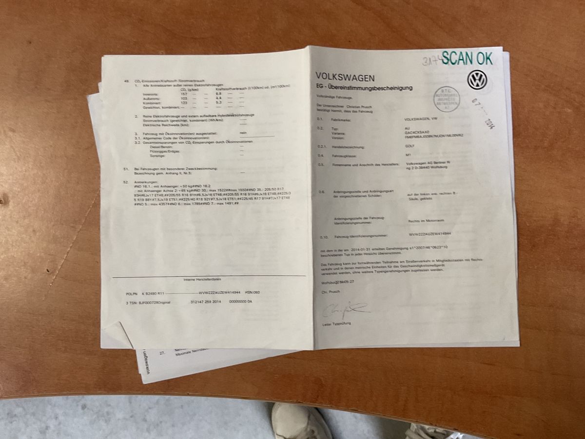 Volkswagen Golf VII 1.4 TSI Comfortline BlueMotion Tech