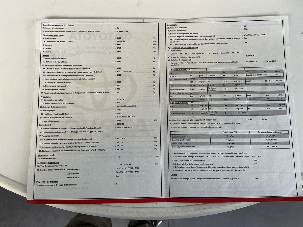 Toyota Auris d'occasion