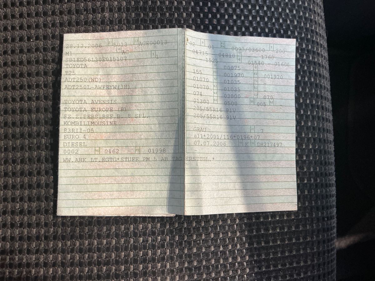 Toyota Avensis d'occasion