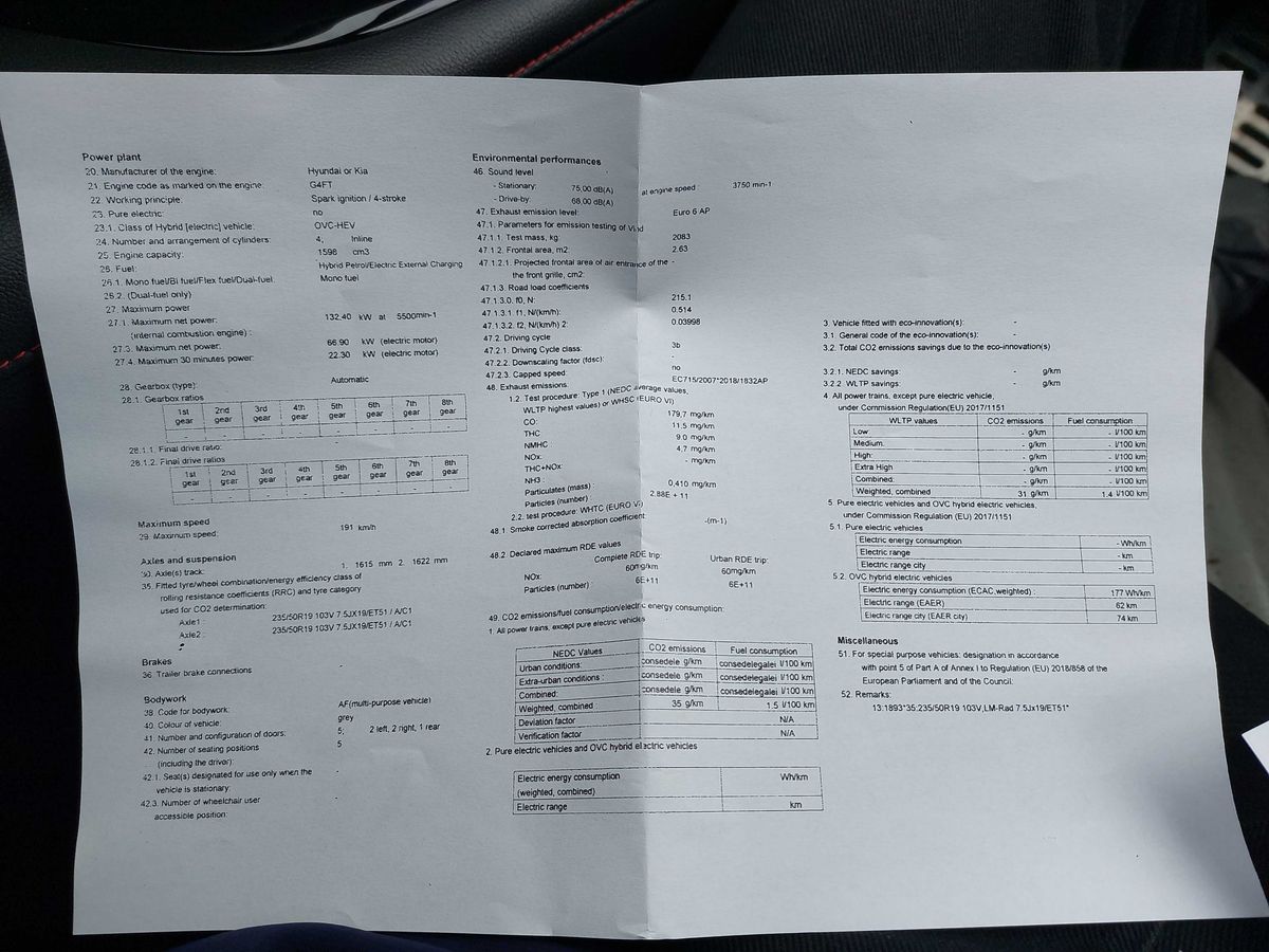 Hyundai Tucson 1.6 T-GDI Plug-in Hybrid N Line 4WD