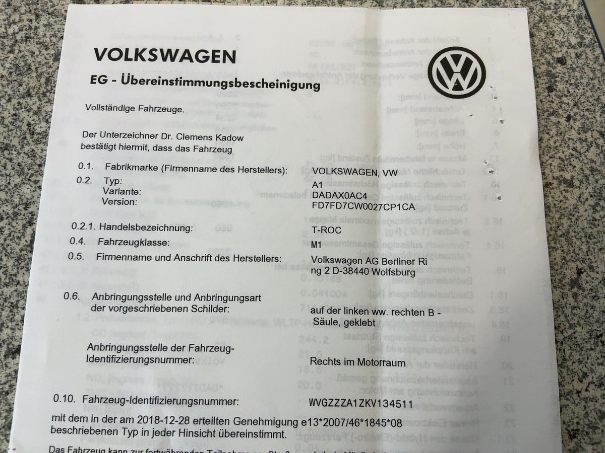 Volkswagen T-Roc d'occasion