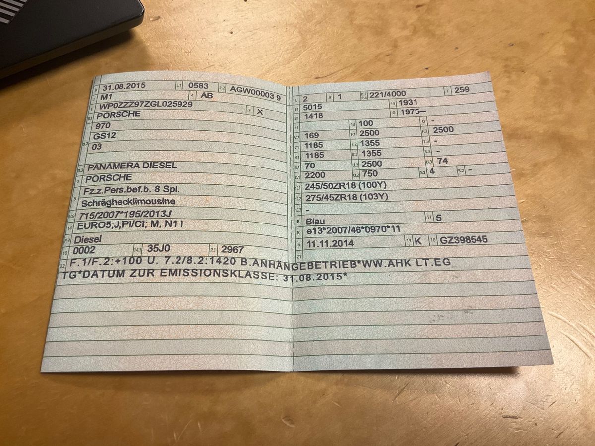 Porsche Panamera d'occasion