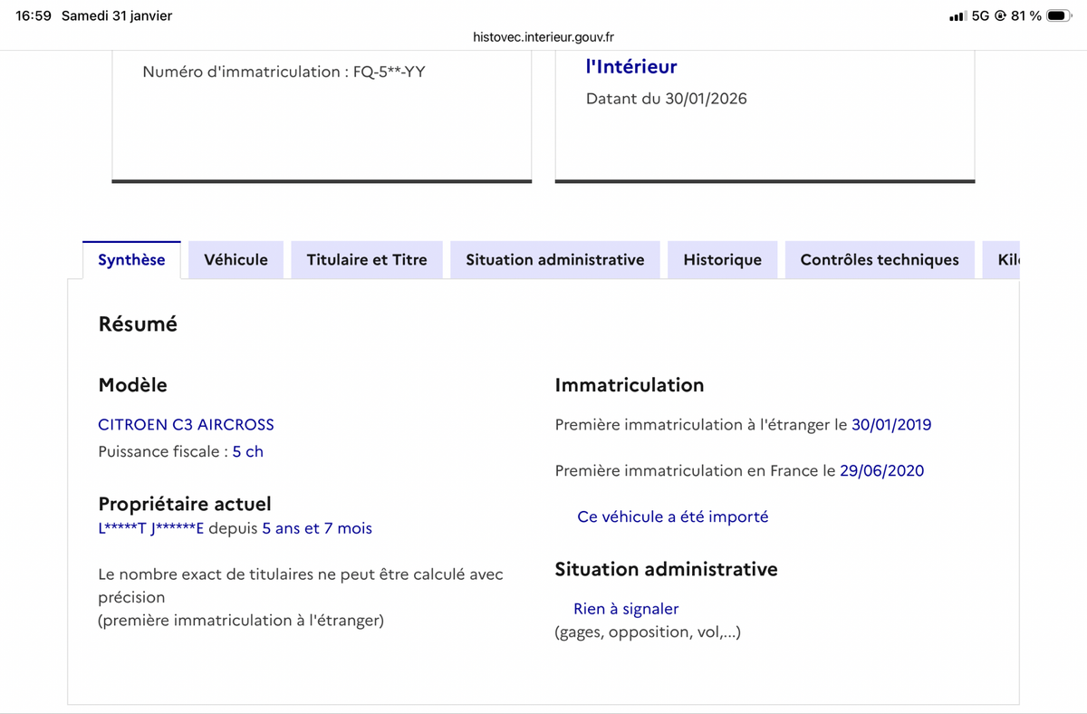 Citroen C3 d'occasion