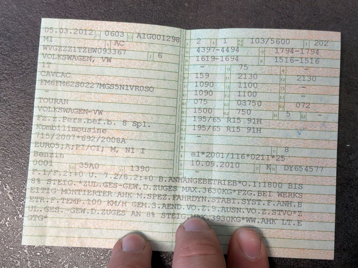 Volkswagen Touran d'occasion