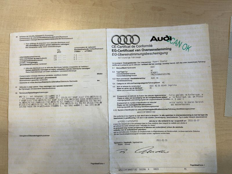 Audi A6 2.0 TDIe 2011 – снимка 21