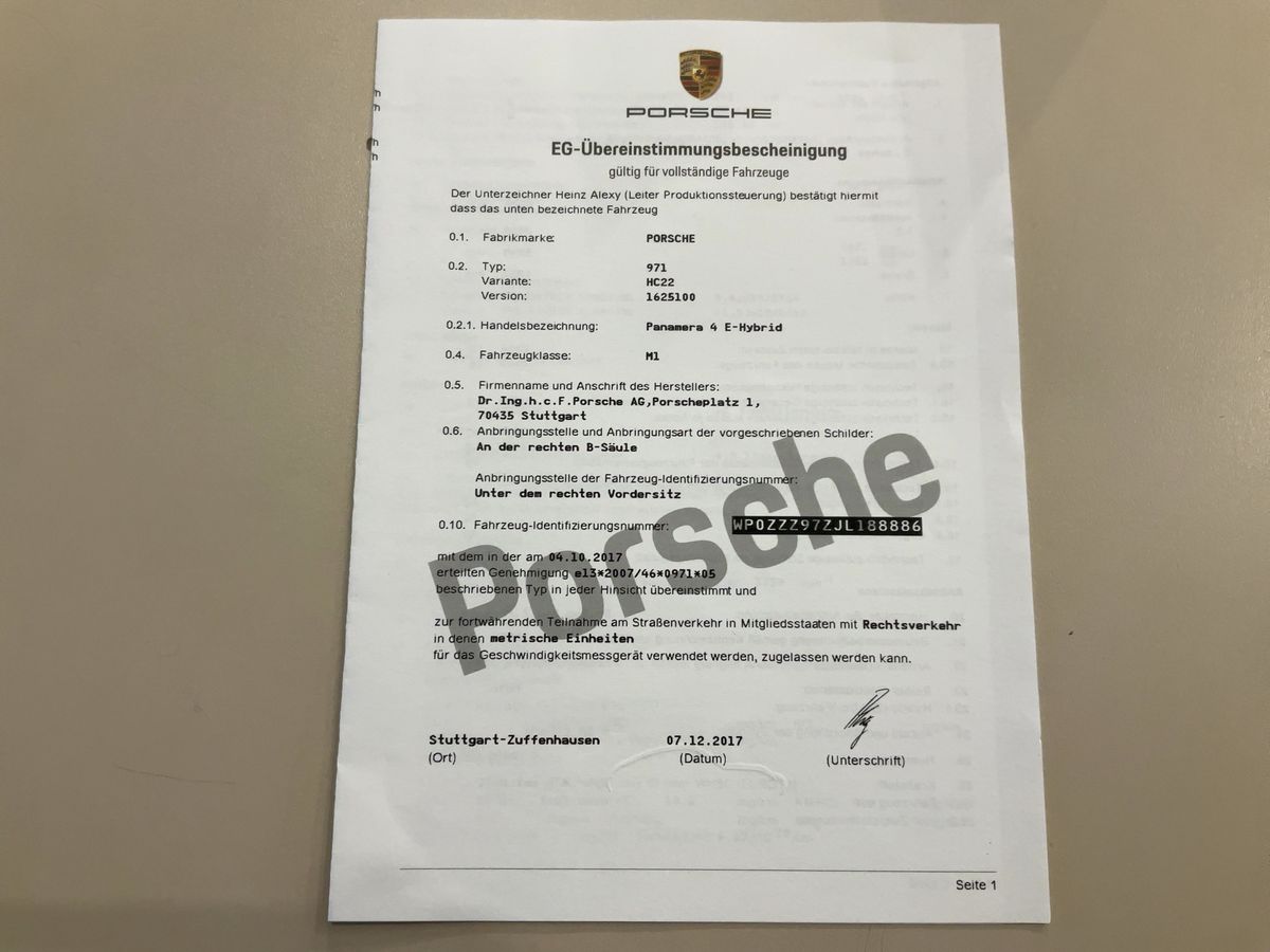 Porsche Panamera d'occasion