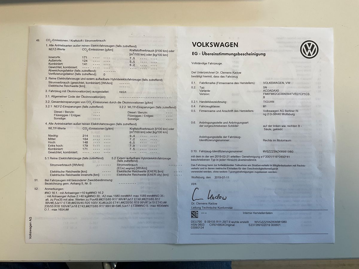 Volkswagen Tiguan d'occasion