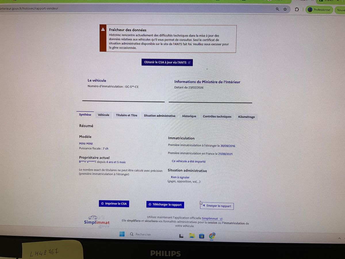 MINI Countryman d'occasion