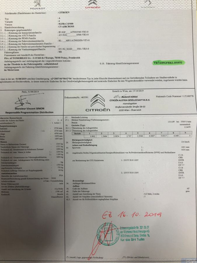 Citroen C5 d'occasion