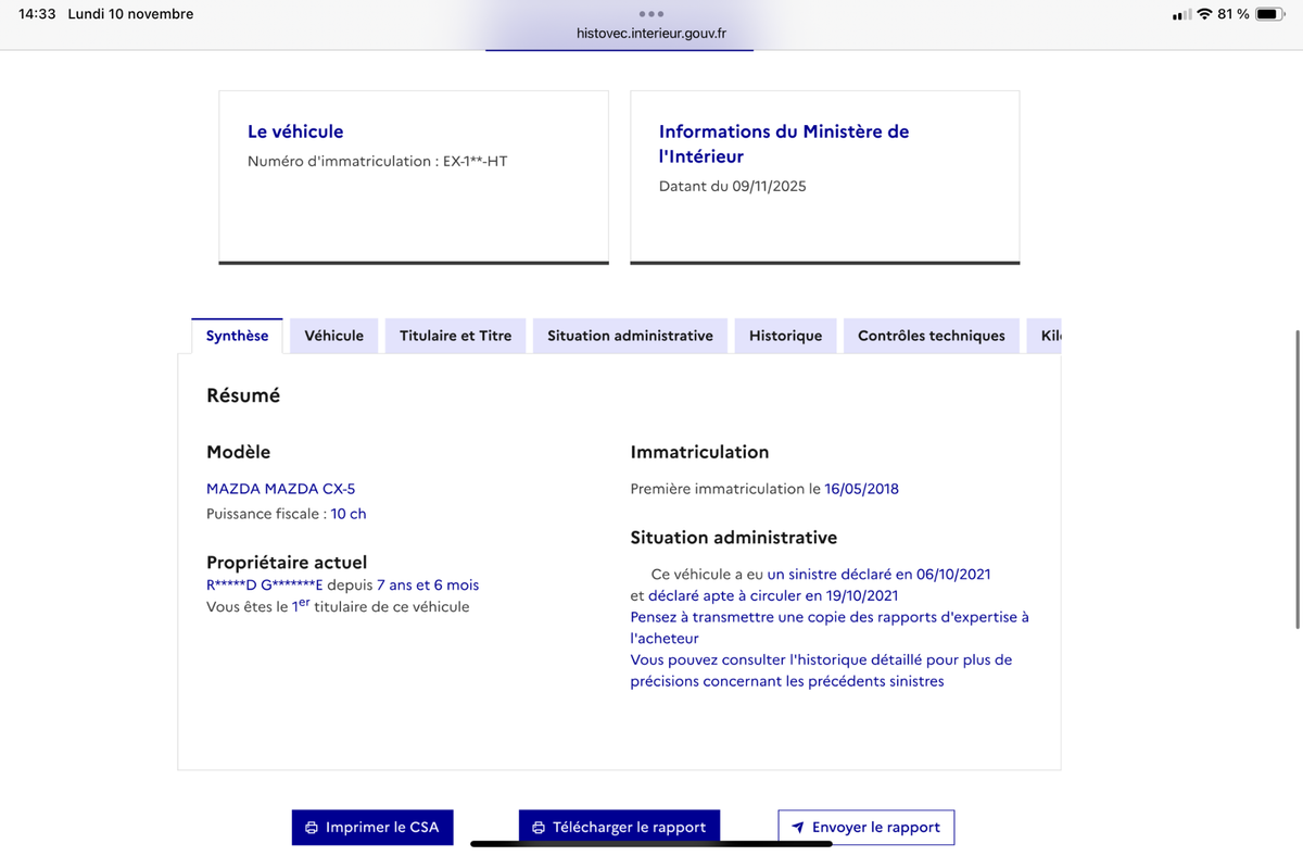 Mazda CX-5 d'occasion