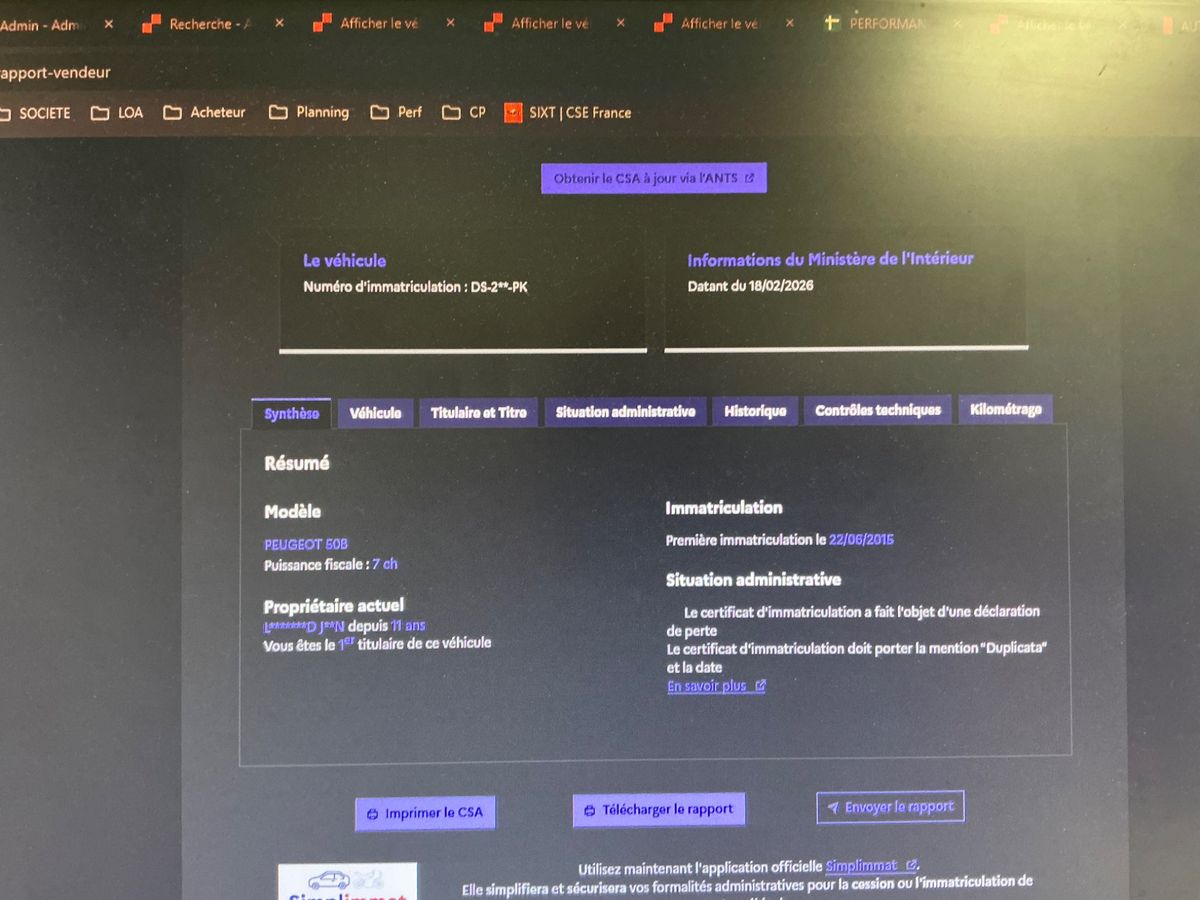 Peugeot 508 d'occasion