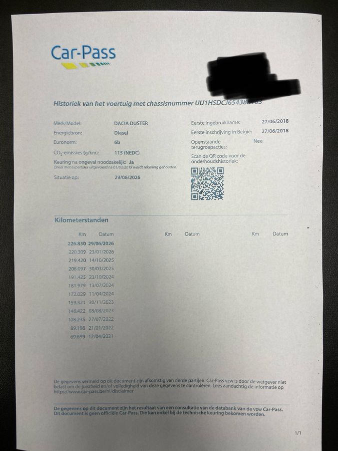 Dacia Duster d'occasion