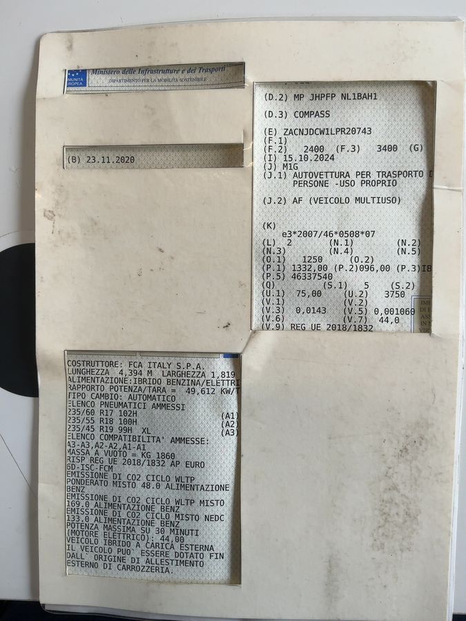 Jeep Compass d'occasion