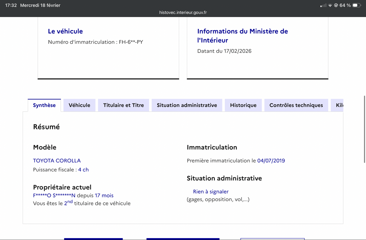 Toyota Corolla d'occasion