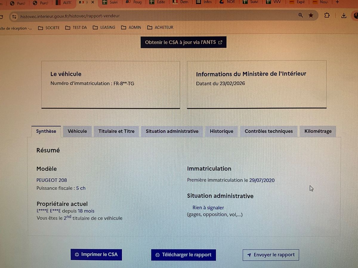 Peugeot 208 d'occasion