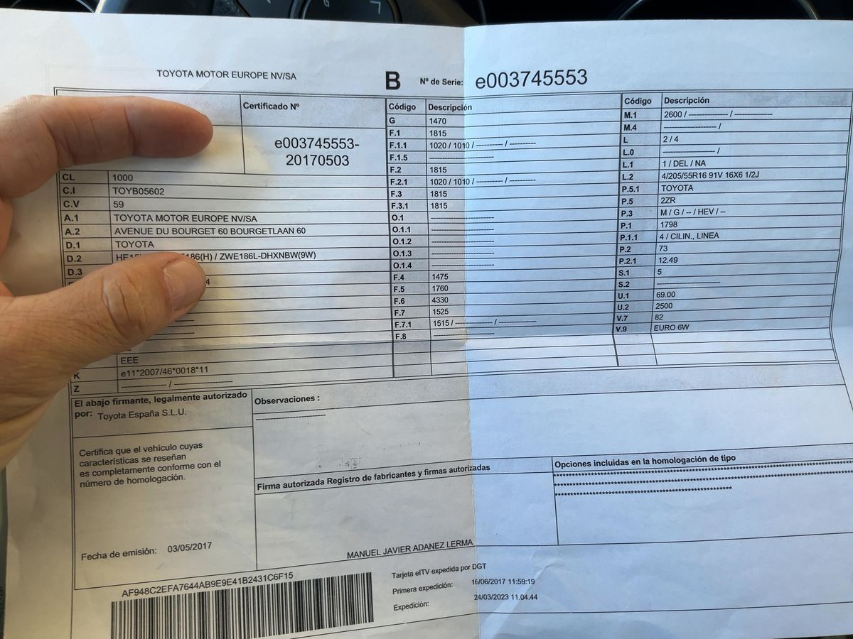 Toyota Auris d'occasion