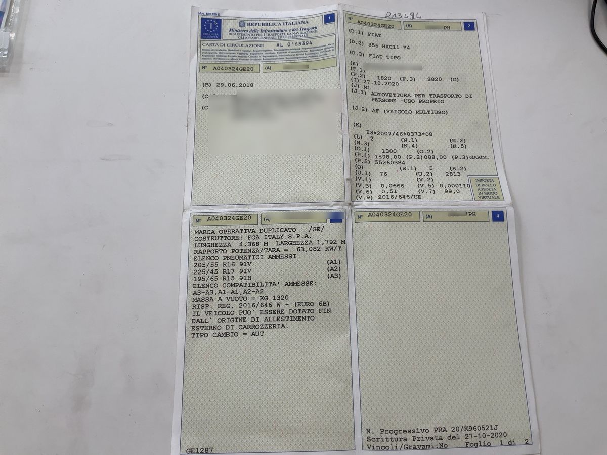 Fiat Tipo d'occasion