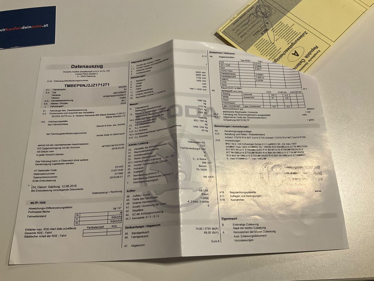 Skoda Fabia d'occasion