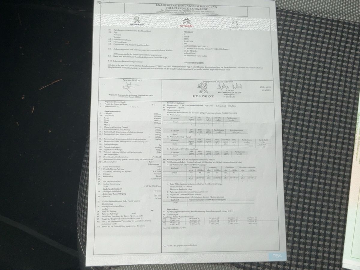 Peugeot Partner d'occasion