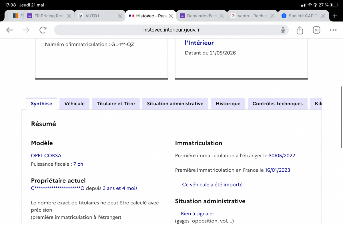 Opel Corsa d'occasion