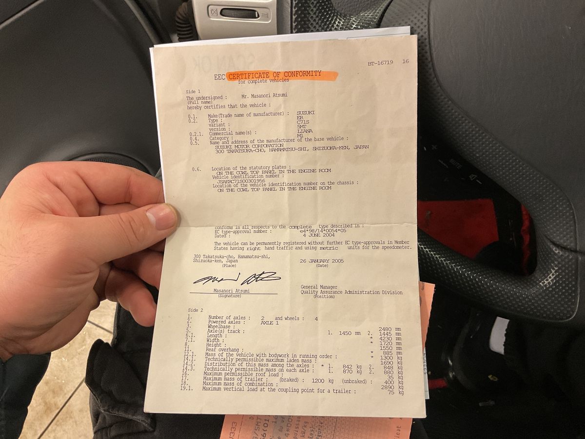 Suzuki Liana d'occasion