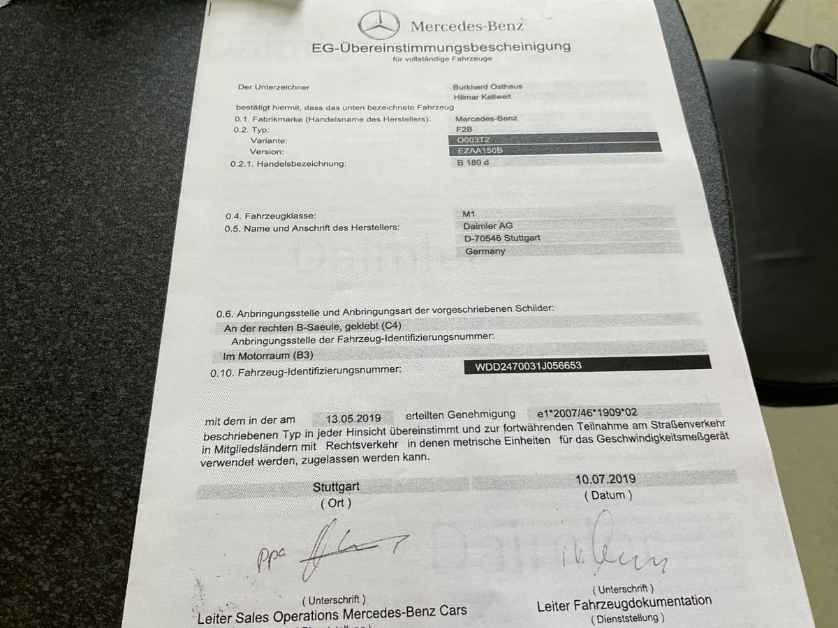 Mercedes-Benz B-Klasse d'occasion