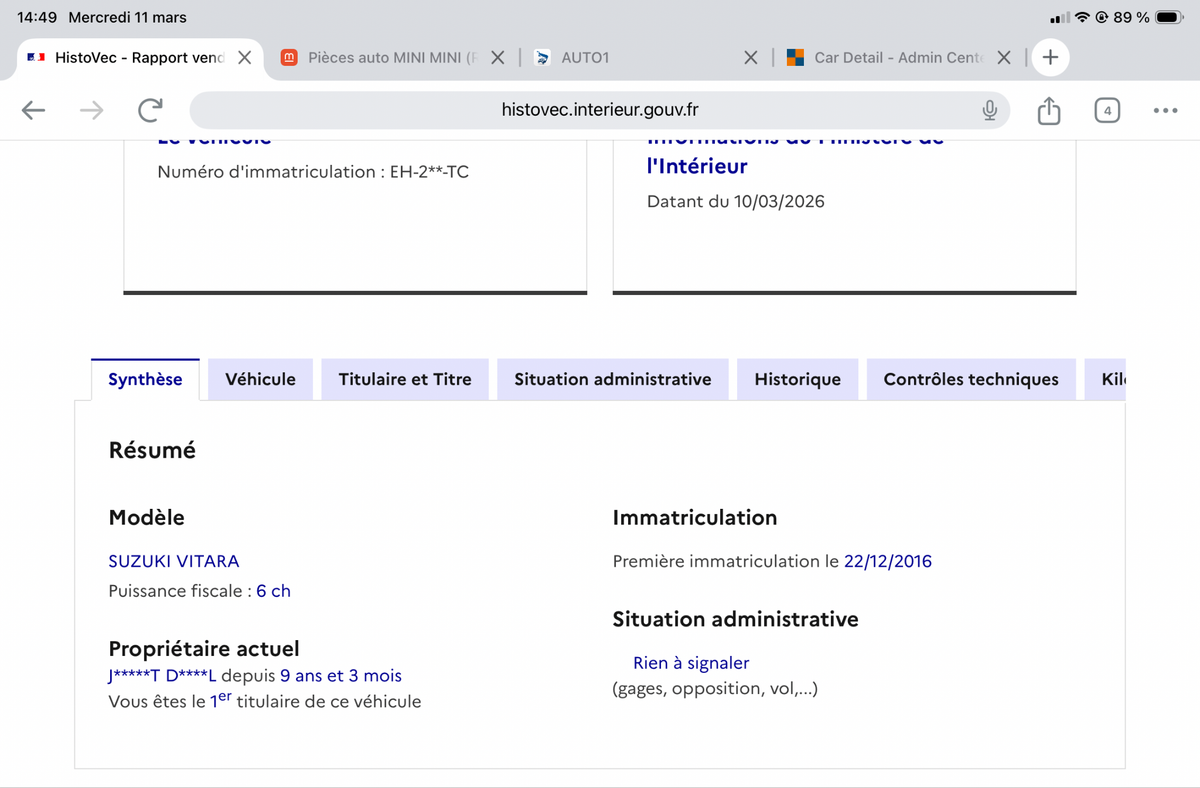 Suzuki Vitara d'occasion