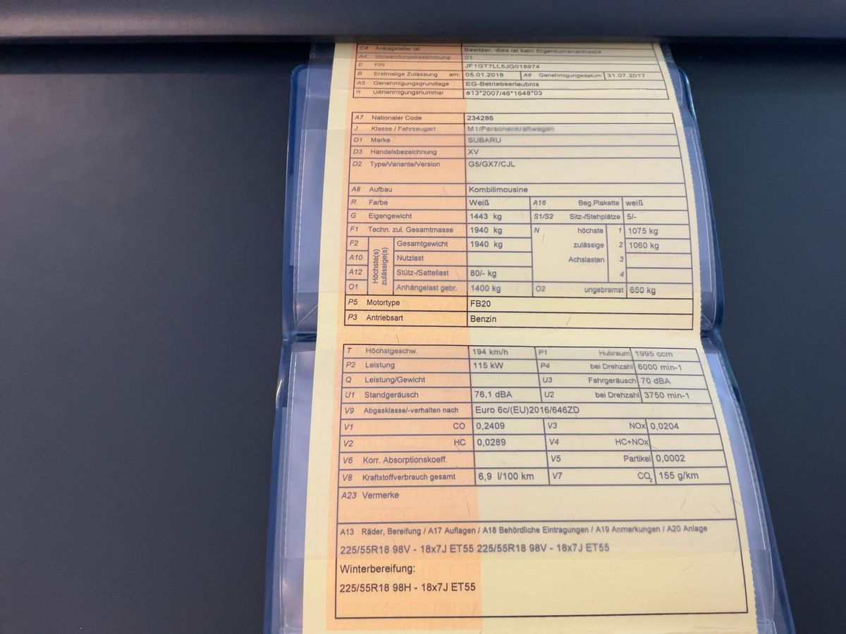 Subaru XV 2018 — photo 21