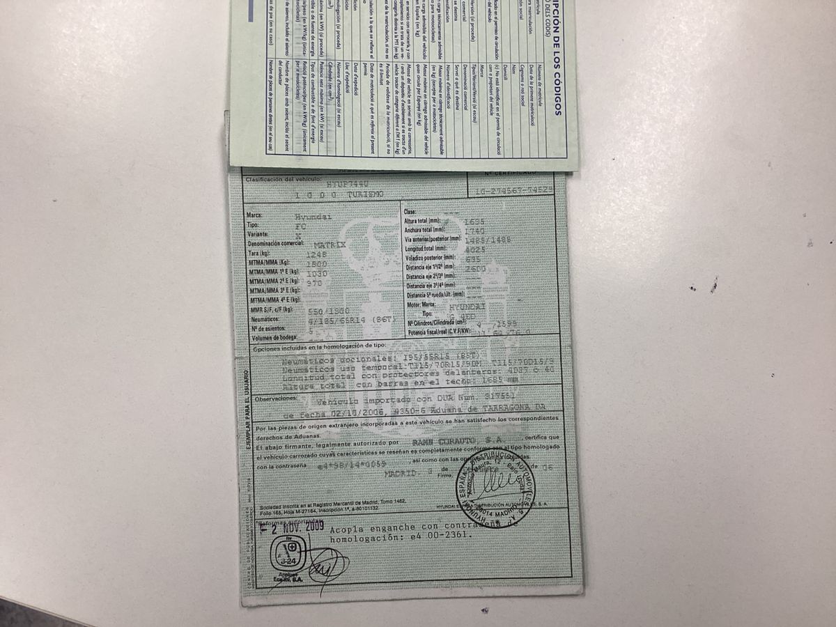 Hyundai Matrix d'occasion