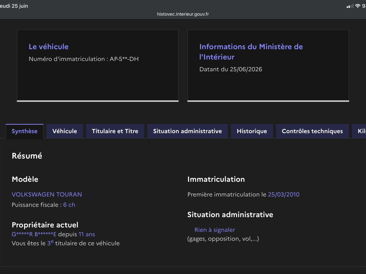 Volkswagen Touran d'occasion