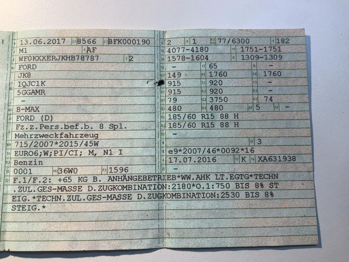 Ford B-Max d'occasion