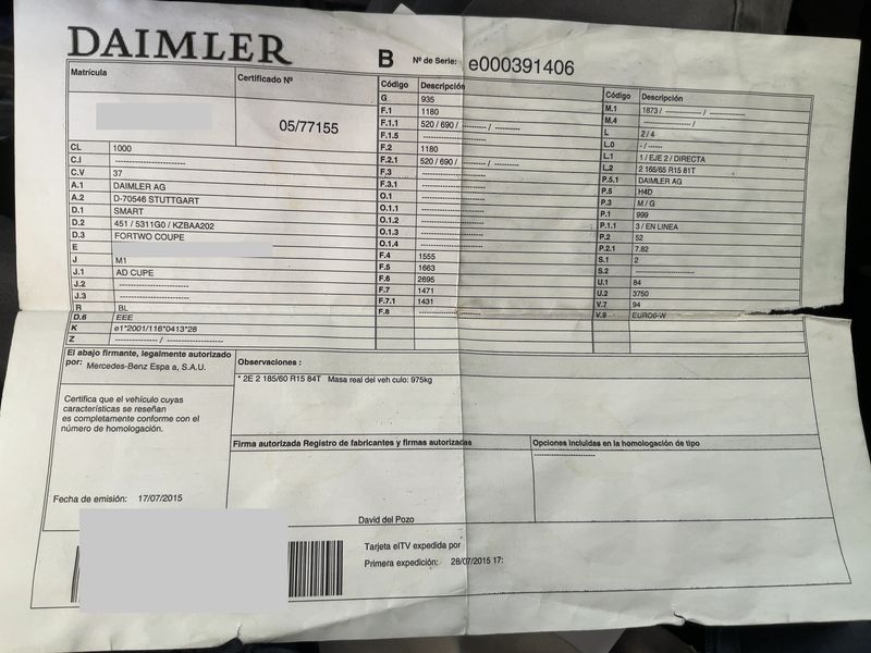 Smart fortwo 1.0 Basis passion 2015 – снимка 21