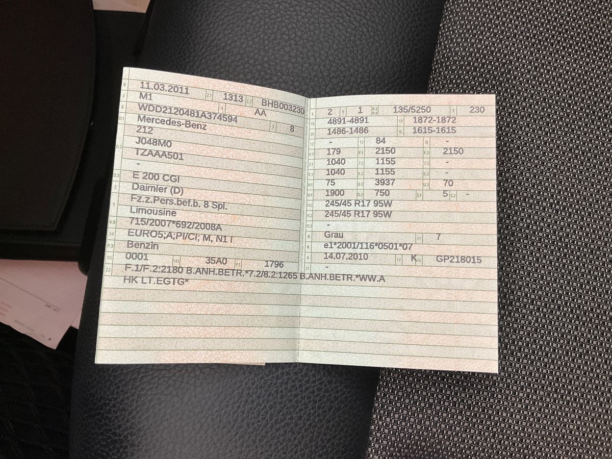 Mercedes-Benz E-Klasse d'occasion