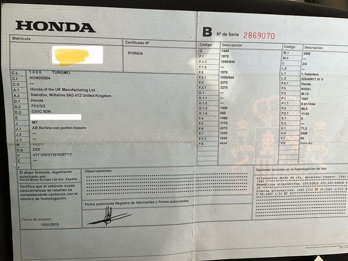 Honda Civic d'occasion