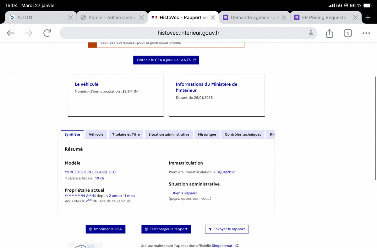 Mercedes-Benz GLC-Klasse d'occasion