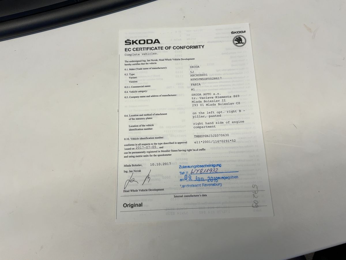 Skoda Fabia d'occasion