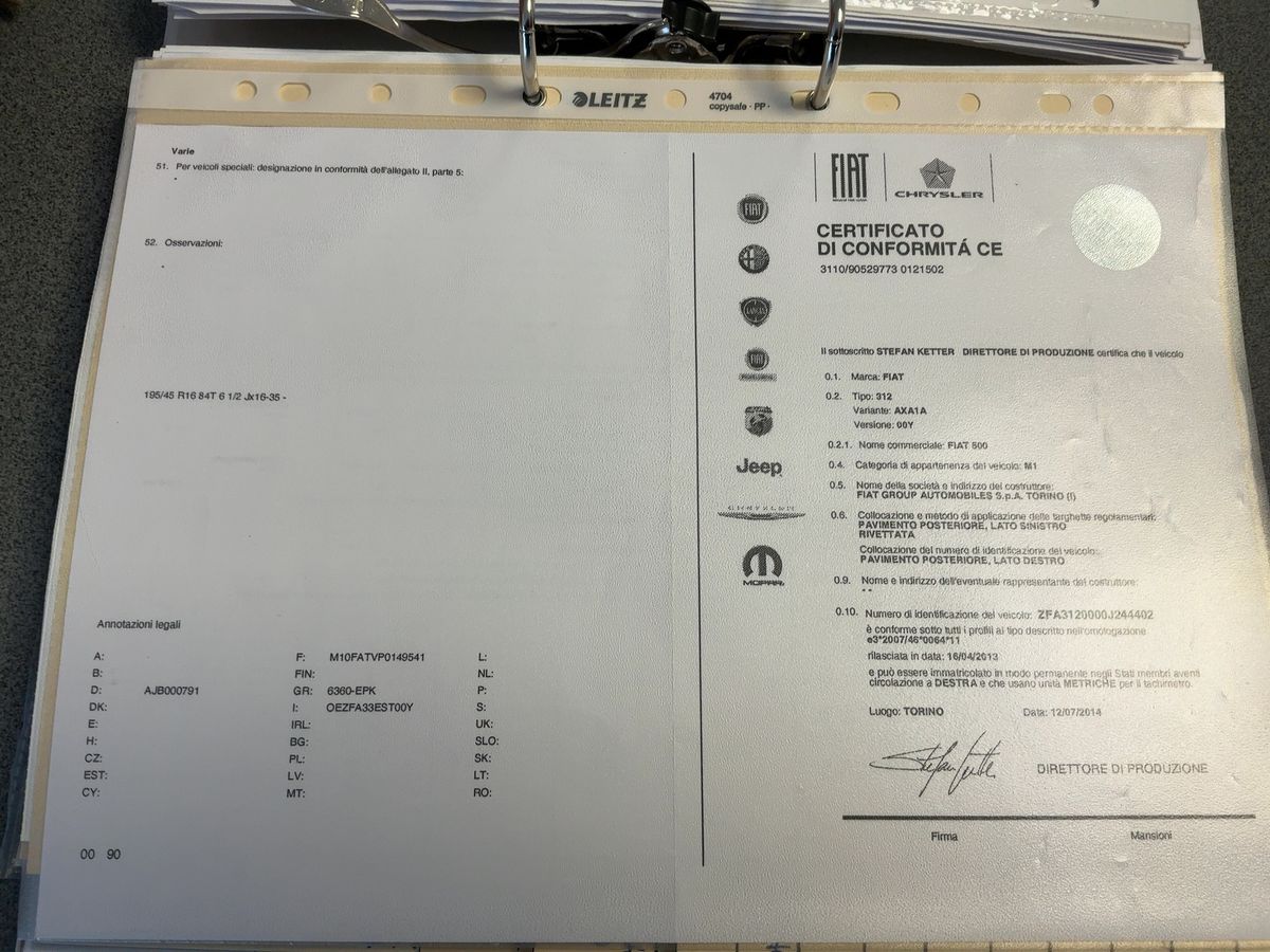 Fiat 500C d'occasion