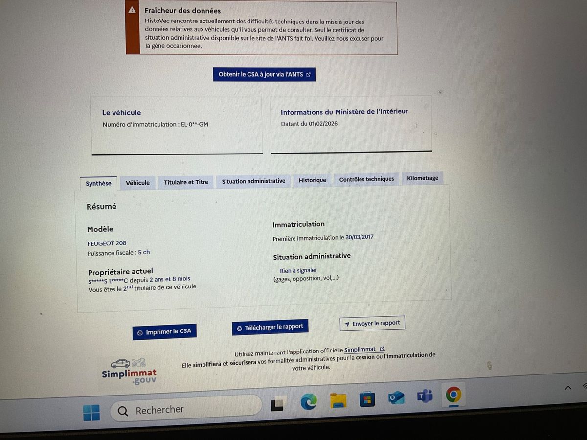 Peugeot 208 d'occasion