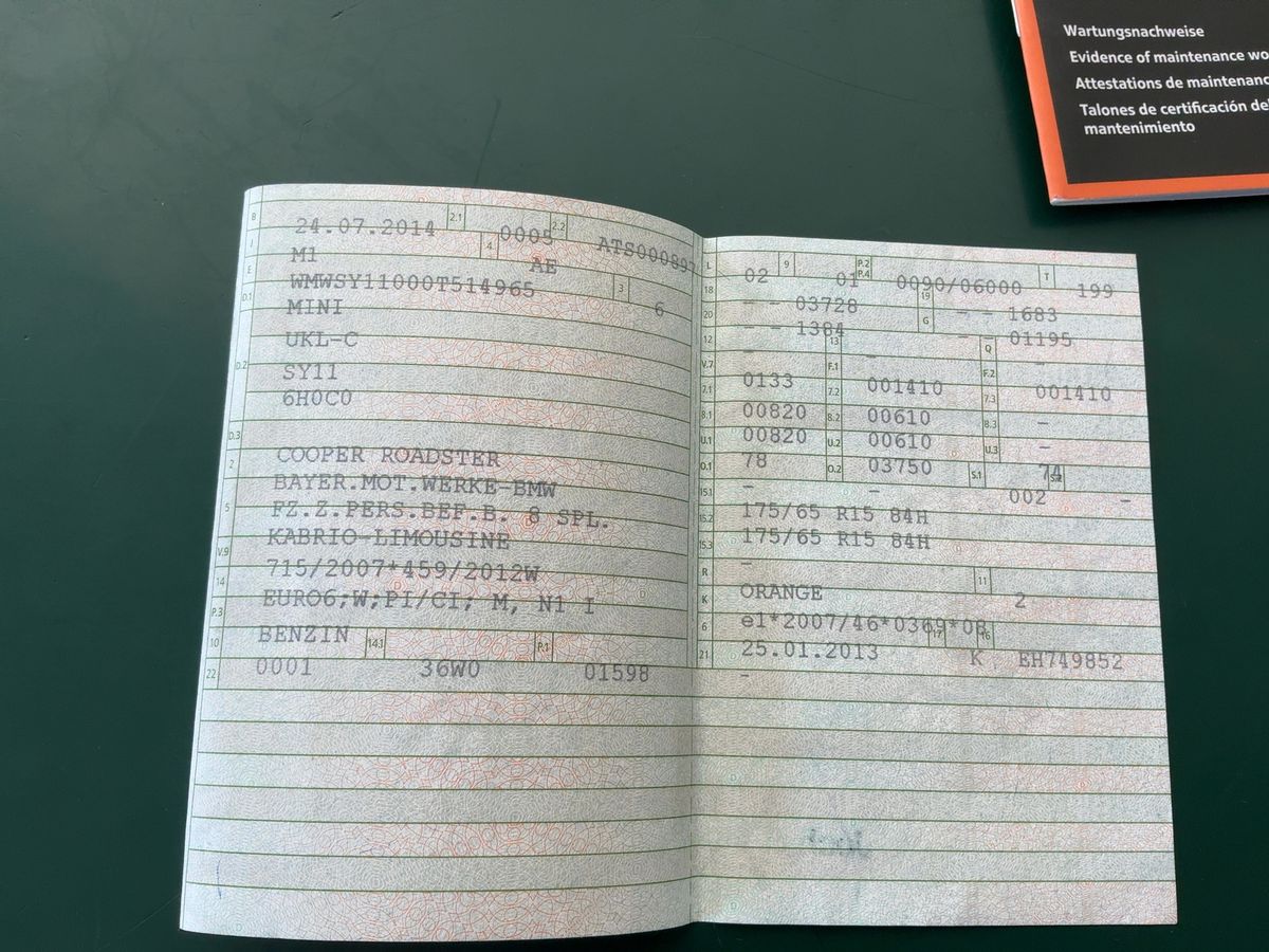 MINI Roadster d'occasion