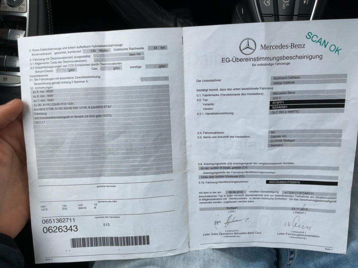 Mercedes-Benz GLC-Klasse d'occasion