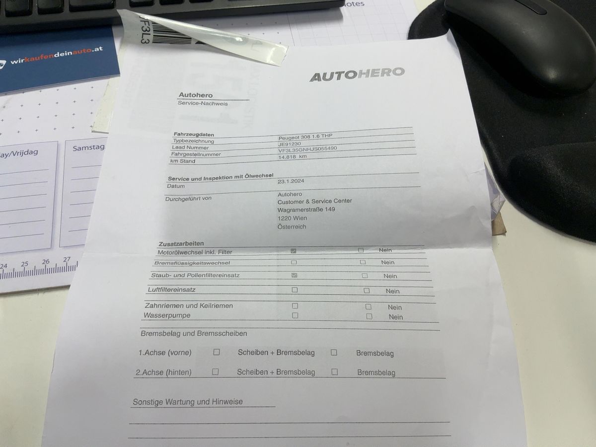 Peugeot 308 2018 — photo 29