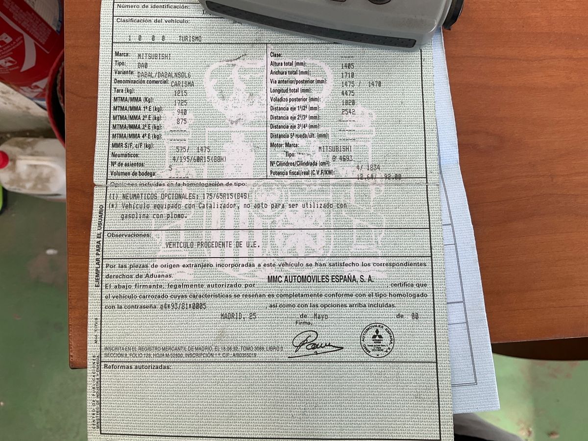 Mitsubishi Carisma 1.8 GDI Classic 1800