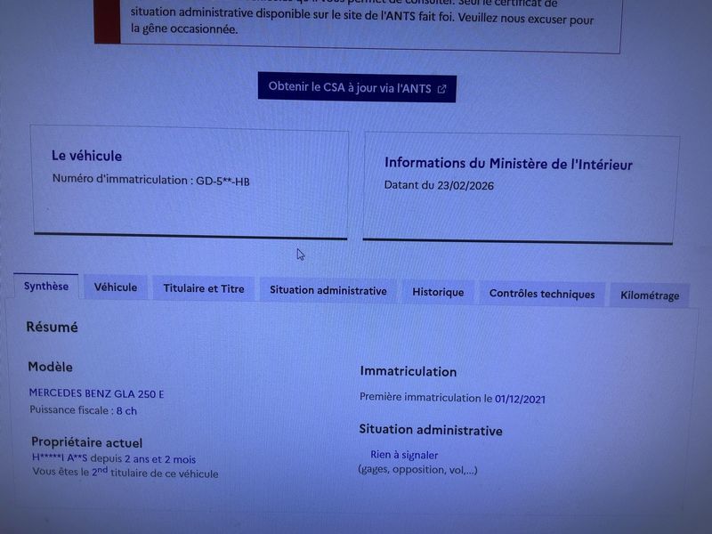 Mercedes-Benz GLA-Klasse d'occasion