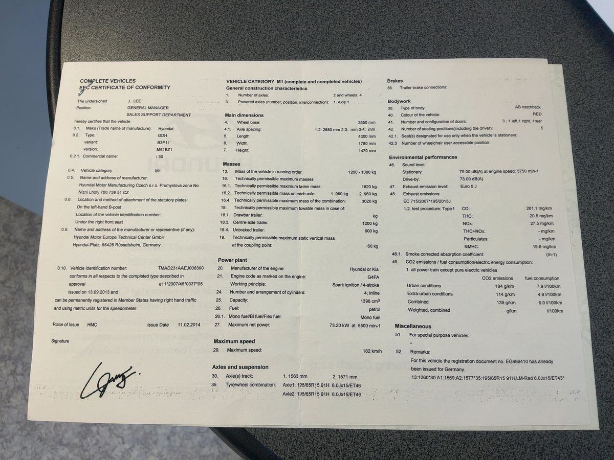 Hyundai i30 1.4 Classic