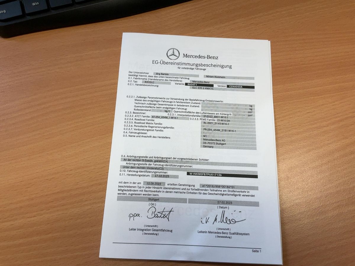 Mercedes-Benz GLC-Klasse d'occasion