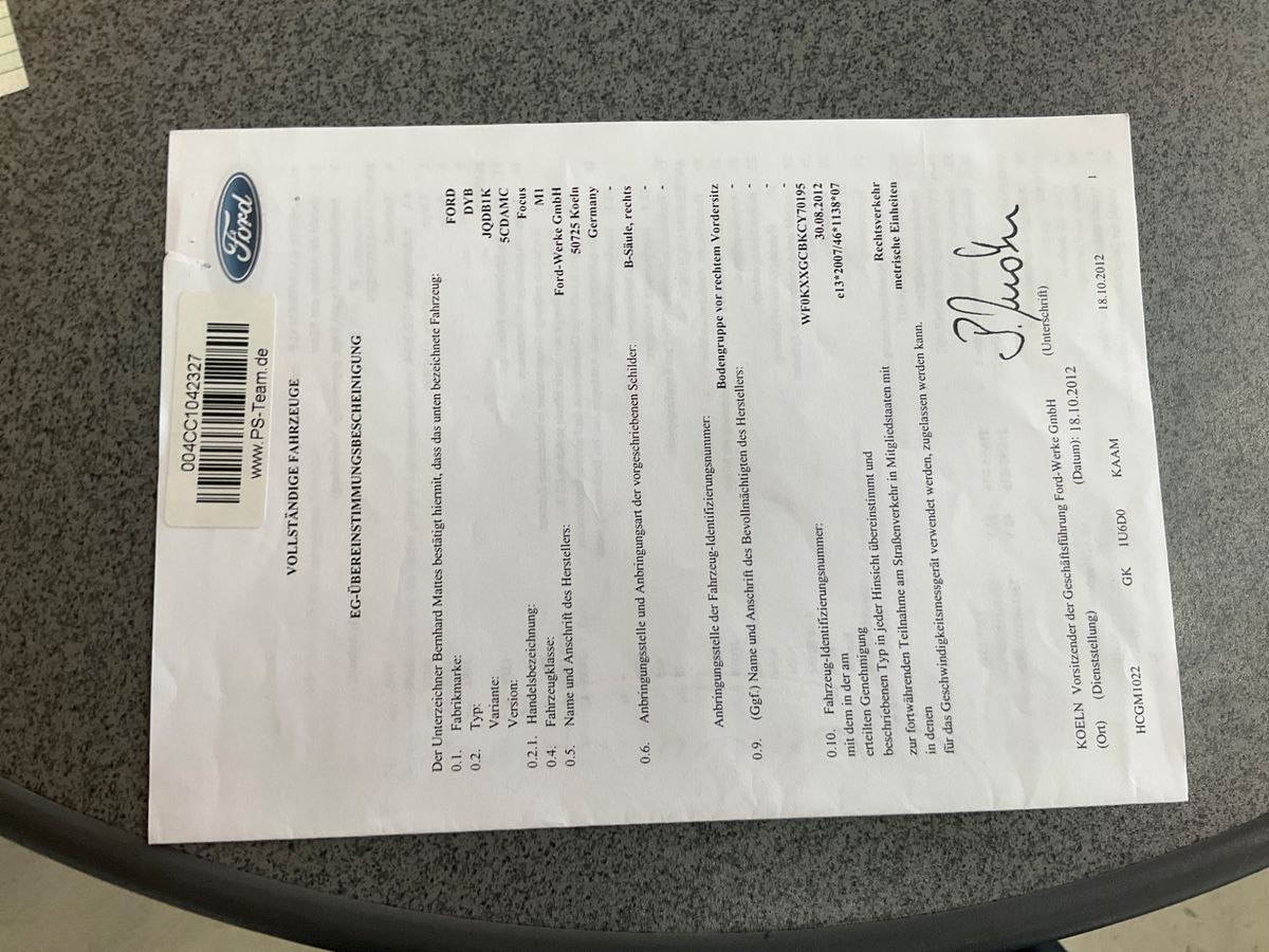 Ford Focus d'occasion